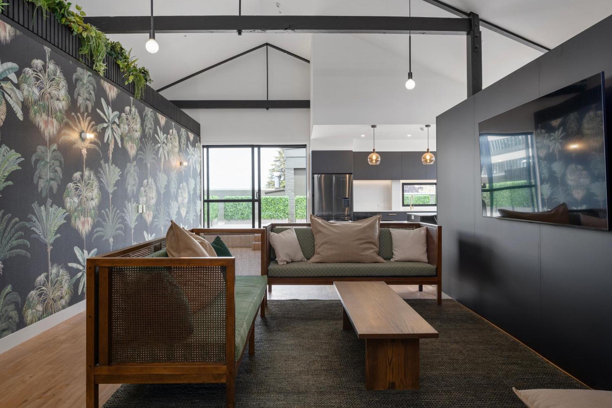 The Chamberson Hotell Dunedin Eksteriør bilde The lounge at the 19th floor of the building